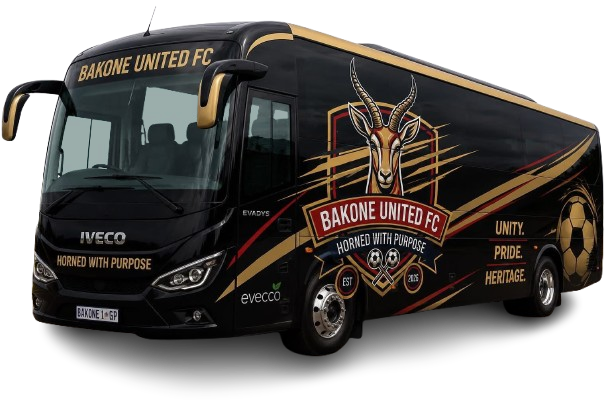 Bakone United FC Official Team Bus